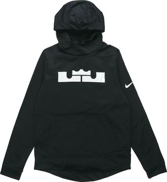 Nike LeBron James Basketball Fleece Lined hooded Pullover Sports Black AQ8318-010