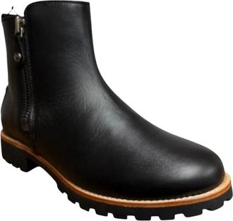 Panama Jack Fiore Igloo Trav B1 - Dames - Enkellaarsjes - Zwart - 39 EU - Leer - Schoenen
