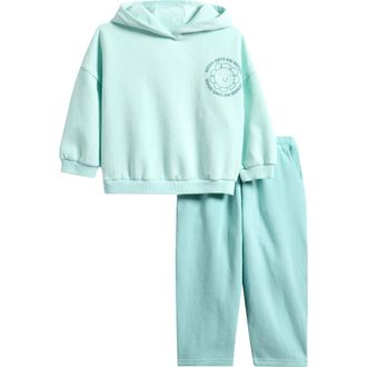 Next Kids Hoodie & Sweatpants Set in Blue at Nordstrom, Size 12-18M