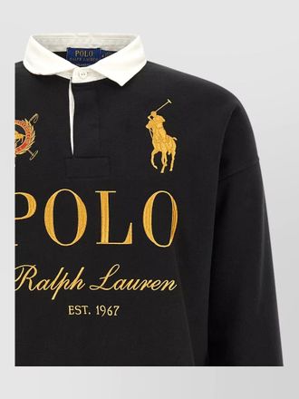 Polo Ralph Lauren ribbed rugby sweatshirt