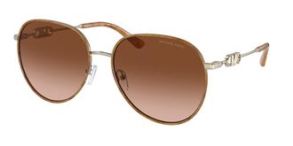 Michael Kors MK1128J EMPIRE 10143B Womens Sunglasses Tortoiseshell Size 58