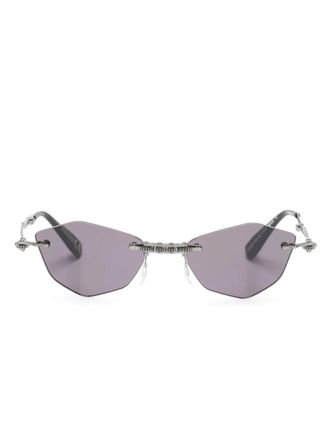 Kuboraum Occhiali da sole Maske H44 - Argento