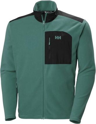 Helly Hansen Daybreaker Block Jacket Fleecejacke f&uuml;r Herren | gr&uuml;n/t&uuml;rkis