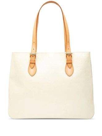 Louis Vuitton 2007 Monogram Vernis Brentwood tote bag - women - Leather - One Size - White