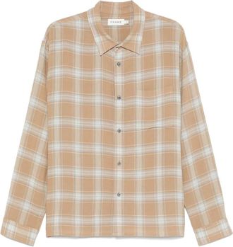 Frame Denim Camicia con motivo tartan - Toni neutri