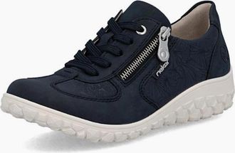 Rieker Womens Rieker Womens Casual Shoe 59501-14 in Blue - Size: 6