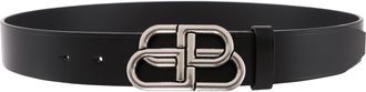 Balenciaga Bb Buckle Belt