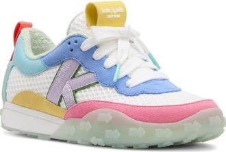 Kate Spade New York k as in kate low top sneaker in Gossamer Blue Multi at Nordstrom, Size 5.5