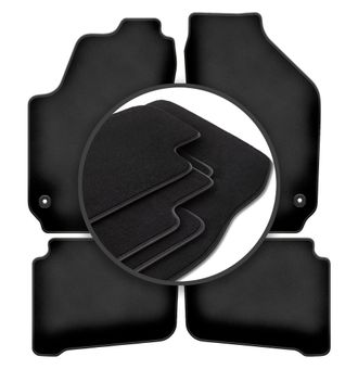 OEM Alfombrillas Premium Para Volkswagen Polo Iv 9n Hatchback (2001-2009)
