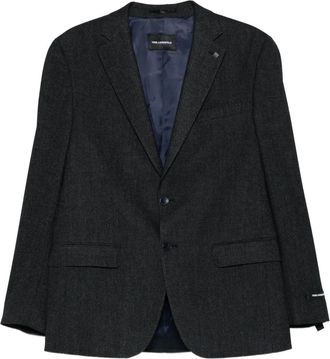 Karl Lagerfeld Giacca con tre bottoni - Blu