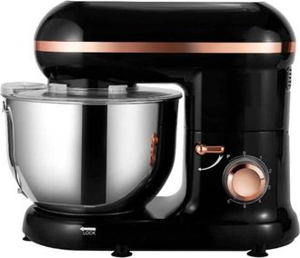 Kitchen Move Kitchen Move - Robot Pastelero Multifunci&oacute;n 5,5l 1500w Negro/oro Rosa - Bat-1519 Gold