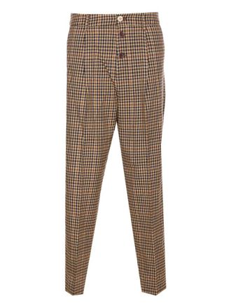 Liu Jo Trousers With A Checked Pattern