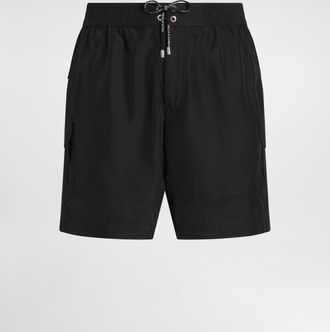 Dolce & Gabbana Boxer Medio - Man Beachwear Black 3