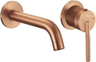 Rea Rubinetto Da Lavabo Rea Argon Brush Copper +box