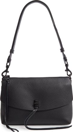 Rebecca Minkoff Darren Leather Shoulder Bag in Black at Nordstrom