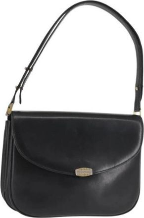 Bally Pre-owned Leren Schoudertas - Dames - Vintage Schoudertas - Zwart - ONE Size - Leer - Vintage