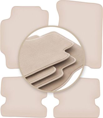 OEM Alfombrillas Beige Premium Para Mazda Mx-6 Ii Coup&eacute; 1992-1997