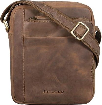 STILORD 'Sven' Sac Bandoulière Homme Cuir Véritable Petit - Sacoche Messager Vintage DIN A5