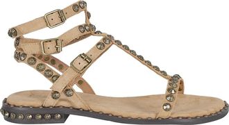 Ash Play Sandaal - Dames - Sandalen - Bruin - 41 EU - Leer - Schoenen