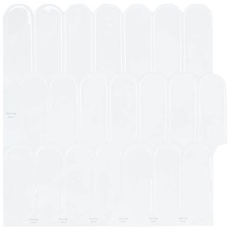 vidaXL Loseta De Pluma 10 Pcs 30 X 30 Cm Poliuretano Y Pet Vidaxl
