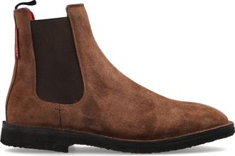 Dsquared2 Suede Chelsea Boots - Heren - Chelseaboots - Bruin - 45 EU - Schoenen
