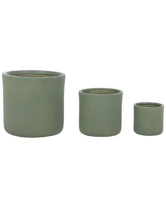 Safavieh Set Of 3 Carolina Planter Pots
