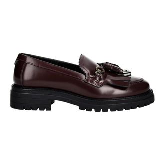 Barbour Dames, Schoenen, Rood, Maat: 39 EU Leer