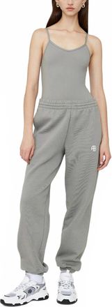 Anine Bing Alissa Bodysuit In Storm Grey