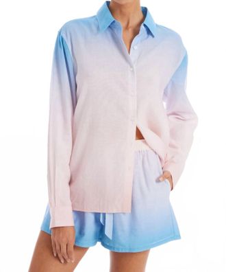 Allison New York Nina Shirt In Dusk Ombre