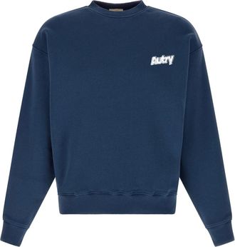 Autry Drone Sweatshirt - Heren - Sweatshirts - Blauw - L - Katoen - Hoodies & sweatvesten