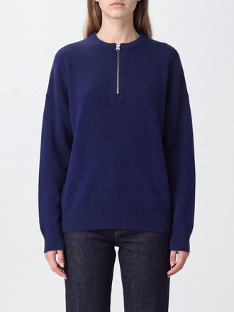 Extreme Cashmere Maglia relaxed fit in misto cashmere con mezza zip