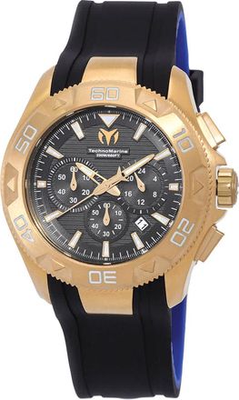 Technomarine UF6 Chronograph Date Quartz Black Dial Mens Watch TM-622004