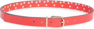 Kate Spade New York 25mm Reversible Belt in Ponderosa Red/gold 610 at Nordstrom Rack, Size X-Large