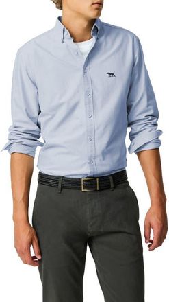 Rodd & Gunn Oxford Sports Fit Shirt in Arctic at Nordstrom, Size Xxx-Large