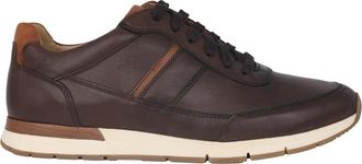 Gabor Gecertificeerde leren sneakers - Heren - Sneakers - Bruin - 40 1/2 EU - Leer - Schoenen