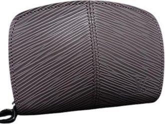 Louis Vuitton Purple Epi Leather Coin Purse/Coin Case (Pre-Owned)