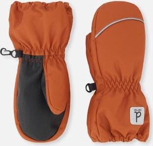 Deux par Deux Boy Palm Winter Waterproof Play Rubberized Mittens in Warm Brown at Nordstrom, Size 2-3T