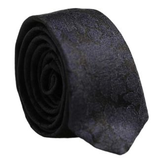 Dolce & Gabbana Martini Necktie - Heren - Accessoires - Zwart - Maat: ONE Size Zijde
