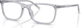 Dolce & Gabbana 53mm Rectangle optical glasses in Grey at Nordstrom