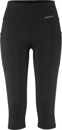 Craft Essence Capri 3 Lauftights f&uuml;r Damen | schwarz