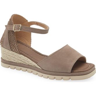Toni Pons Brisa Espadrille Wedge Sandal in Taupe at Nordstrom, Size 5.5-6Us