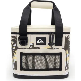 Quiksilver Pro Series 18L 24 Can 48H Box Cooler Bag in Tropicamo at Nordstrom