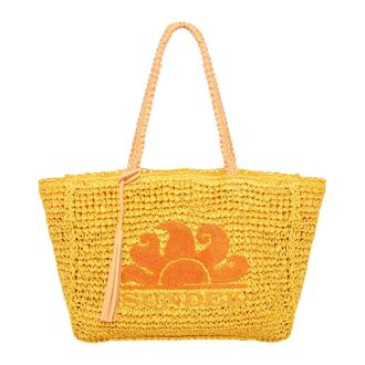 Sundek Dames, Tassen, Oranje, Maat: ONE Size
