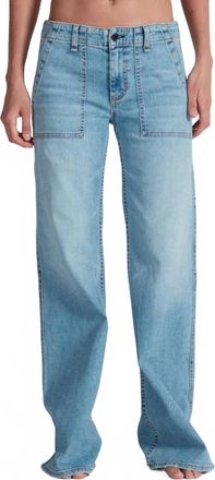 ASKK NY Boma Wide-Leg Jeans In Water Street