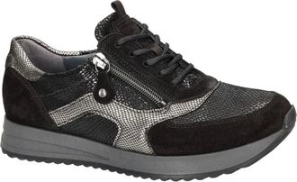 Waldl&auml;ufer Schoenen, Dames, Zwart, 38 1/2 EU, Leer, H-Vicky
