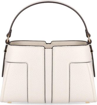 Elisabetta Franchi BORSA A MANO PICCOLA AVORIO ELISABETTA FRANCHI