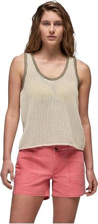 Prana Spring Awakening Tank Top Womens Clothing Beach Pebble : LG (Womens 12-14), Cotton