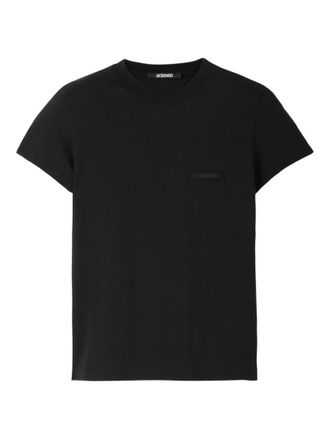 Jacquemus Le T-Shirt Gros Grain In Cotton
