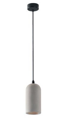 Luce-Ambiente-Design Suspension Grey 1xe27