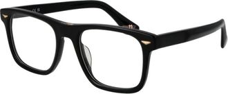 Police Cellulose Acetate Brillenmontuur - Heren - Brillen - Zwart - ONE Size - Accessoires